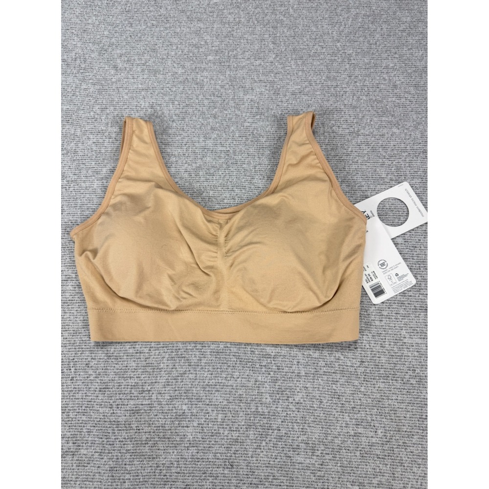 Jockey Seamfree Bralette XXL Tan Nude Modern Micro Stretch Wirefree 002405/261